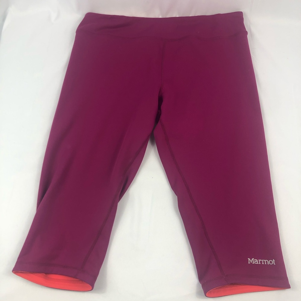 Marmot Athletic pants size L/ Orange and Fuchsia color reversible